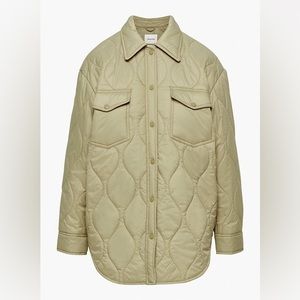 Brand new with tags Aritzia Wilfred free ganna onion quilted shirt jacket sz XS